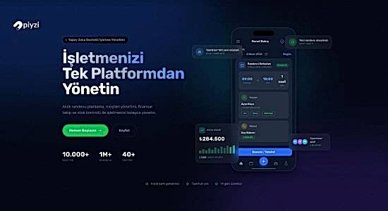 Piyzi Yapay Zeka Destekli Randevu ve İşletme Yönetim Platformu